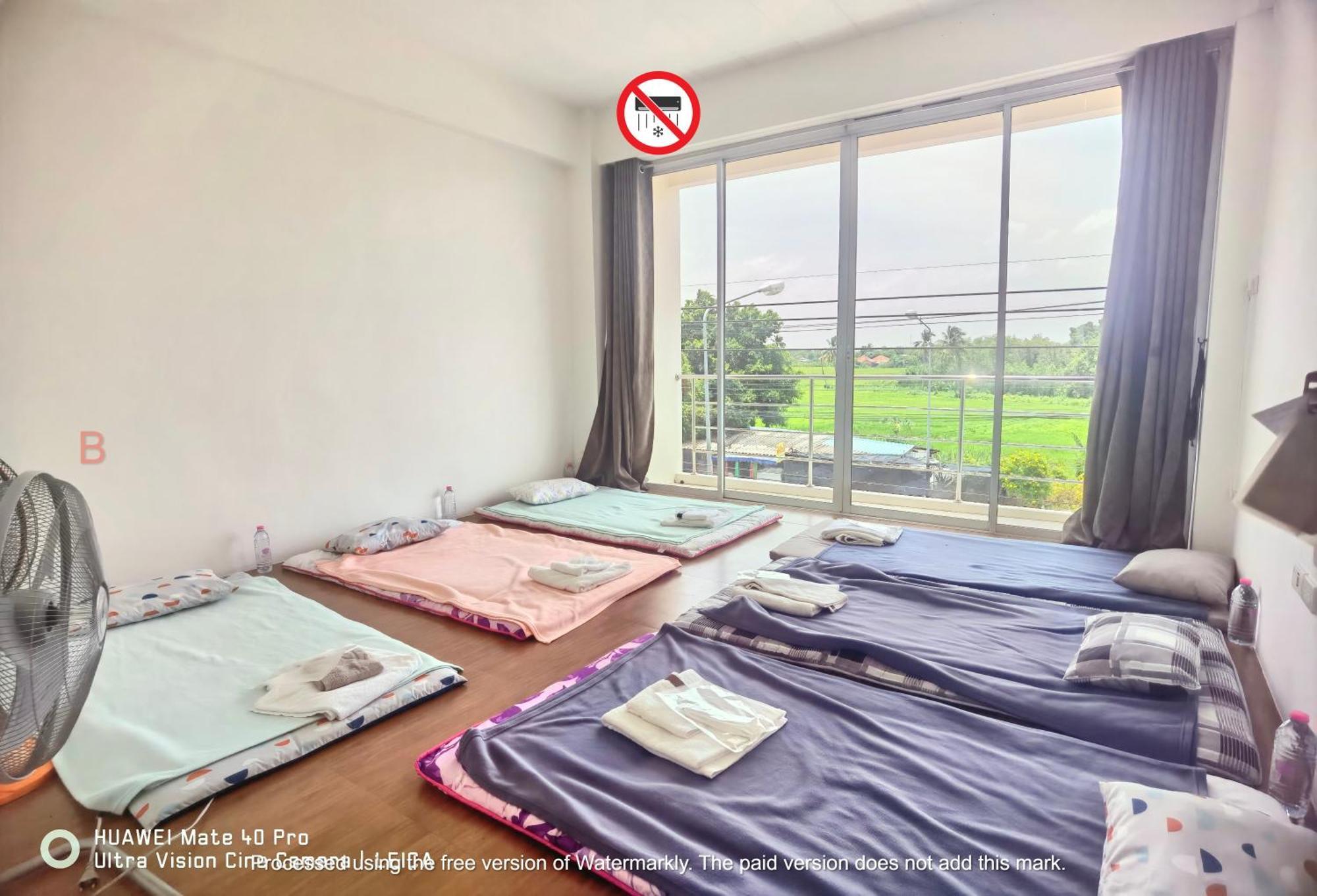 Yyk Hostel 24H Ban Khlong Krang Luaran gambar
